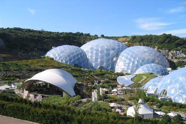 eden project in cornwall				